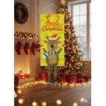 product_image_name-Generic-مفرش طاولة أصفر بلمعان مع نمط لامع احتفالي-2