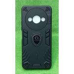 غطاء صدمات ذو طبقتين ثقيل للمهام الصعبة، تصميم نحيف، خلفية غير لامعة، غطاء صلب مع حامل حلقة دوارة لهاتف Xiaomi Redmi A3