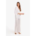 Carina Contrast-Button Satin Set - image 2