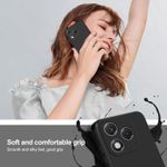 product_image_name-Generic-Case for Honor 400 Lite, Silicone Case with Camera Lens Full Protection, Shockproof Protective Case with Microfiber Lining -Black-4