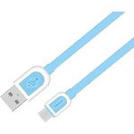 Astrum UD360 Charge and Sync Cable Micro USB - Sky Blue and White