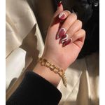 product_image_name-Generic-سوار سلسلة ملتوية سميكة من الذهب-2