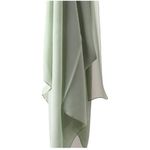 طرحه شيفون كريب ساده اخضر فاتح