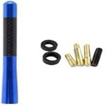 Caper Trade هوائي راديو ألياف الألومنيوم FM/AM - 12 سم - أزرق