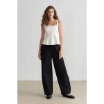product_image_name-Defacto-Woman Carrot Fit Trousers - Black-1