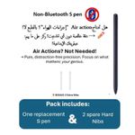 product_image_name-Generic-قلم S لجالاكسي تاب S6/S7/S8 سيريز مغناطيسي، بدون بطارية، 4096 مستوى و 2 رؤوس، قلم أسود-7