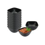 product_image_name-Generic-Happy Home 6-Piece Square Melamine Sauce Dishes â€“ 6.7 cm (59 ml) for Sushi, Sashimi, Garlic, and Condiments, Perfect for Serving Ketchup, Mayonnaise, Mustard, and Other Sauces, Durable, High-Quality-2