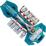TOTAL 1/4" Socket Set