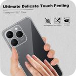 product_image_name-Generic- جراب متوافق مع هاتف Realme 15T 5G، مقاوم للخدش، مقاوم للاصفرار، مقاوم للصدمات، جراب سيليكون TPU شفاف ناعم – شفاف -2