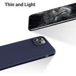product_image_name-Generic-غطاء هاتف سيليكون متوافق مع Apple iPhone 12 Pro Max - مصنوع من السيليكون و TPU ناعم - أزرق بحري-5