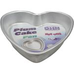 product_image_name-Generic-قالب كيك المونيوم، شكل قلب، مقاس 24 سم، سعة 1.7 لتر-2