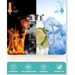 product_image_name-Generic-إبريق زجاجي عملي بسعة 2500 مل بغطاء محكم الإغلاق للمشروبات الساخنة والباردة-2