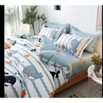 طقم ملايه اطفال قطن العامريه 6قطع