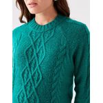 product_image_name-LC Waikiki-كنزة تريكو للحوامل بأكمام طويلة ونمط ذاتي وياقة مستديرة-4