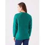 product_image_name-LC Waikiki-كنزة تريكو للحوامل بأكمام طويلة ونمط ذاتي وياقة مستديرة-6