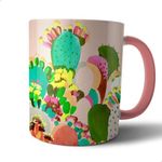 كوب سيراميك من بيت حسني متعدد الألوان