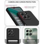 product_image_name-Generic-جراب متوافق مع Honor X6B، جراب سيليكون مقاوم للصدمات مع واقي للكاميرا، جراب سيليكون بتصميم حافة مستقيمة (أسود)-5