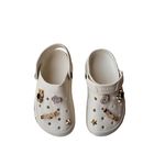 Girls clogs comfortable and soft with gold details