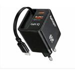 X-Scoot 65w super fast charger with Built-in retractable cable