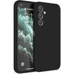 product_image_name-Generic-جراب حماية من السيليكون والبولي يوريثين المقاوم للحرارة لموبايل سامسونج جالاكسي A25 شبكة الجيل الخامس 5G 6.5 بوصة توب مي لون أسود-1