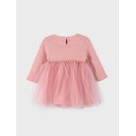 product_image_name-LC Waikiki-Crew Neck Long Sleeve Baby Girl Dress-2
