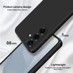 product_image_name-Generic-جراب سيليكون متوافق مع سامسونج جالاكسي S25 بلس، جراب موبايل بملمس ناعم حريري كامل مع حماية للكاميرا، غطاء مضاد للصدمات مع بطانة من المايكروفايبر، اسود -3