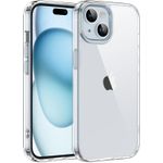 product_image_name-Generic-Case Compatible with iPhone 15 Case Crystal Clear Soft TPU Gel Case Flexible Silicone Anti-Scratch Transparent TPU Cover - Clear-1