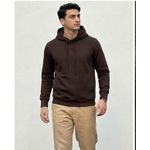 Generic Hoodie– 100% Cotton – Regular Fit Solid – Brown - image 2