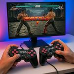 product_image_name-Crash-كراش دراع بلايستيشن سلكي متوافق مع الكمبيوتر بتصميم مريح واجهة USB سهلة الاستخدام والتوصيل- ألوان متعددة - كراش موديل X1-4