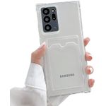 product_image_name-Generic-حافظة سامسونج جالاكسي S23 الترا، حافظة هاتف محفظة ترقية فتحة بطاقة نحيفة حافظة شفافة حافظة واقية ناعمة مضادة للصدمات مع حامل بطاقة لهاتف جالاكسي S23 الترا 6.8 بوصة (شفاف)-5