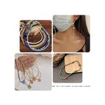 product_image_name-Generic-مجموعة خرز لصناعة المجوهرات والاساور بنفسك للاطفال والكبار، خرز الاحرف الابجدية الملونة من الاكريليك لصناعة القلادات والاعمال الحرفية، مجموعة من الخرز في صندوق مع الاكسسوارات - 3400 قطعة-7