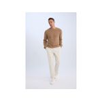 product_image_name-Defacto-Man Crew Neck Standart Fit Pullover - Camel-2