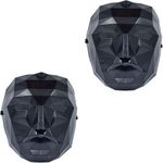 product_image_name-Generic-قناع بوس 2 قطعة، قناع قائد، مناسب لألعاب الحفلات، التنكر وأزياء هالوين-1