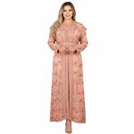 product_image_name-Generic-عباية استقبال و صباحية و مناسبات الخامة شيفون مكونة من 3 قطع , موديل 525 , احمر-3