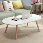 طاولة قهوة بيضاوية