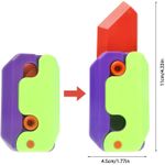 product_image_name-Generic-Decompression Fidget Knife Toy - 3D Gravity Meter Carrot Knife for Stress Relief, Plastic EDC Anxiety Relief Toy-6