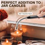 product_image_name-Generic-ولاعة - ولاعة كهربائية - ولاعة قابلة للشحن عبر USB بدون لهب مع رقبة طويلة مرنة للمطبخ، الأضواء، مواقد الغاز، الشواء - من RanaStore --3