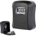 product_image_name-Generic-Key Safe Box Code Lock-Storage Key Box Outdoor Wall Mounted Security Password Key Box 4 Combination Code-1