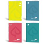 Mar Mar عرض كشكول مسطر  40 ورقة 3+1 هدية مقاس20.5*29.7سم One color