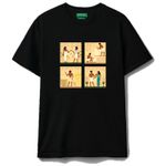 Pharaonic / Egyptian / cottonT-shirt (Black)Size(9-12Y)