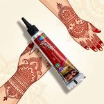 product_image_name-Golecha-Magic Henna Paste  RED for color nail 10g-1