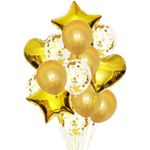 product_image_name-Generic-بالونات قلوب ونجوم من القصدير مع قصاصات ورقية لامعة، 14 قطعة فضي-1