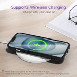 product_image_name-Generic-Stainless steel plastic hybrid protection fores with a thin and slim design and soft silicone rubber shock absorber for iPhone 15 Plus/14 Plus, a lightweight acrylic protective pouch that does not whistle for women from Oczco, black-7