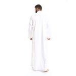 product_image_name-Shorto-جلابيه رجالي سادة نص ياقه - 2396- ابيض-5