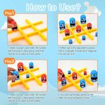 product_image_name-General-ونكا أنينكاي تيك تاك تو، تيك تاك تو، لعبة تيك تاك تو، ألعاب لوحية للاعبين، لعبة الكبيرة تأكل الصغيرة، تفاعل الأهل والطفل، ألعاب الأطفال،...-5