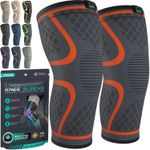 product_image_name-Generic-Compression Knee Brace for Women & Men, 2-Pack Knee Brace for Running Knee Pain, Knee Support Compression Sleeve, Workout Sports Knee Braces for Meniscus Tear, ACL & Arthritis Pain Relief-1