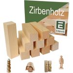 product_image_name-Generic-مكعبات خشب صنوبر منحوتة مصنوعة من خشب صنوبر سويسري غير معالج من الالب مع قوالب نحت، مجموعة نحت وحفر للاستخدام الشخصي مقاس 10*2.5*2.5 سم)-1