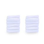 product_image_name-Generic-إكسسوارات الشعر - رباطات شعر بنات 12 قطعة باللون الأبيض-1