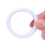 product_image_name-Generic-إكسسوارات الشعر - رباطات شعر بنات 12 قطعة باللون الأبيض-2