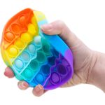 product_image_name-Generic-Push Bubble Pop Bubble 'Pop It' Sensory Fidget Toy – Many Choices (Rainbow Round)-2